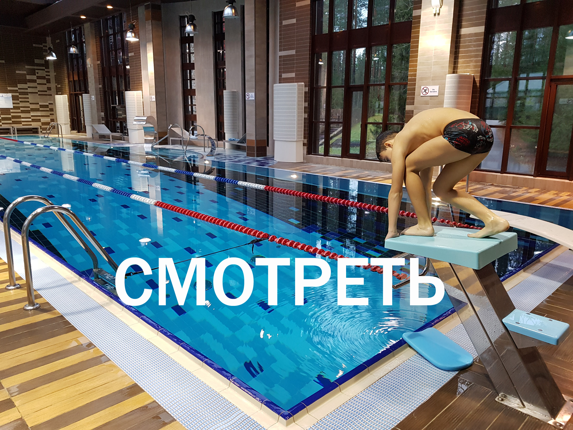Индивидуальная тренировка по плаванию в бассейне отеля Лесная рапсодия с DenSI swimming club
